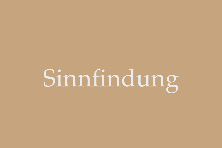 Sinnfindung